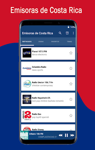 Emisoras de Costa Rica Screen 3