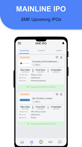 NextStock  IPO and Market Info