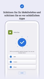 App-Berechtigungsmanager Screenshot