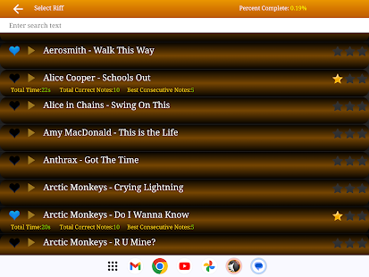 Gitarre Riff Pro Screenshot