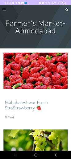 Android application Farm2Home-Ahmedabad screenshort