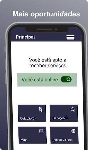 Android application Veloz - Profissional screenshort