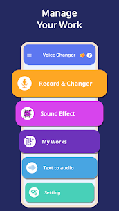 Voice Changer by Sound Effects MOD APK (Pro Unlocked) 5