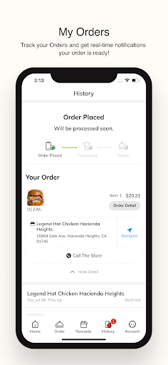 Legend Hot Chicken HH