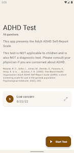 ADHD Test Unknown