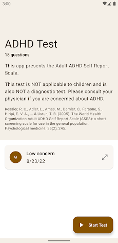 ADHD Testのおすすめ画像1