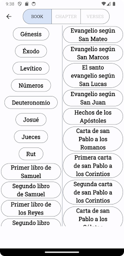 Android application Comentario Biblico Espanol screenshort