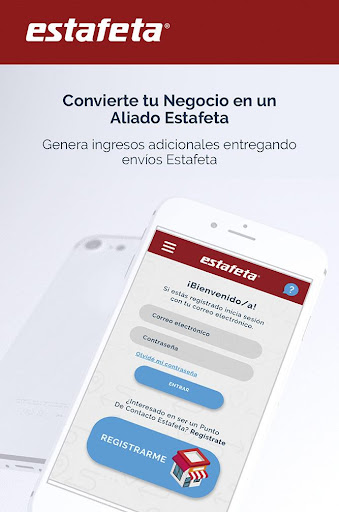 Android application Aliados Estafeta screenshort