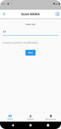 Score MAMÁ Screen 2