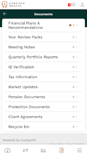 Cordiner Wealth Hub Screen 3