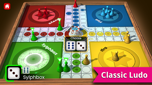 Classic Ludo Board