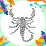 Cover Image of Télécharger Coloring Book Scorpion Mandala  APK