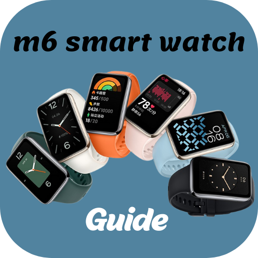 M6 smart watch Guide logo