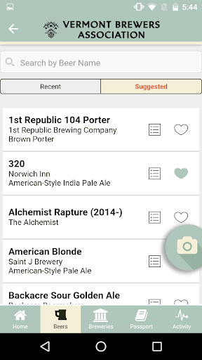 Vermont Brewery Challenge Screen 3