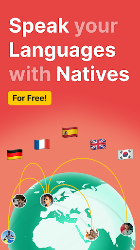 Android application SpeakDive - Practice Languages screenshort