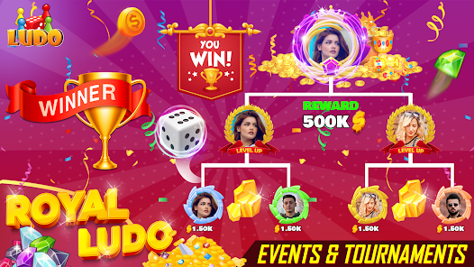 Screenshot 7 Royal Online Ludo: Board 3d android