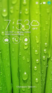 Fresh Green ASUS ZenUI Theme Apk Download 1