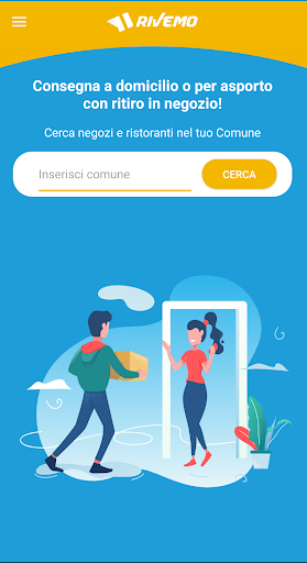 Android application Rivemo delivery & takeaway screenshort