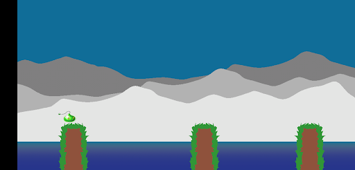 Android application Jump Frog screenshort