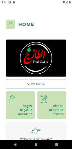 Android application Tazaj Fresh Chicken screenshort