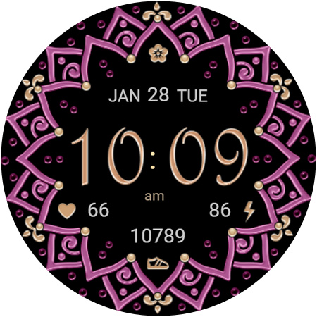 Jasmine Digital Watch Face screenshot 13