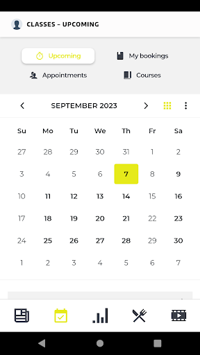 Android application Stay Focused Fitness screenshort
