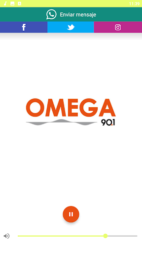 Omega FM 90.1 Screen 2