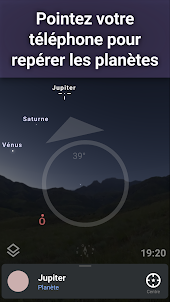 Stellarium Plus: Carte du ciel