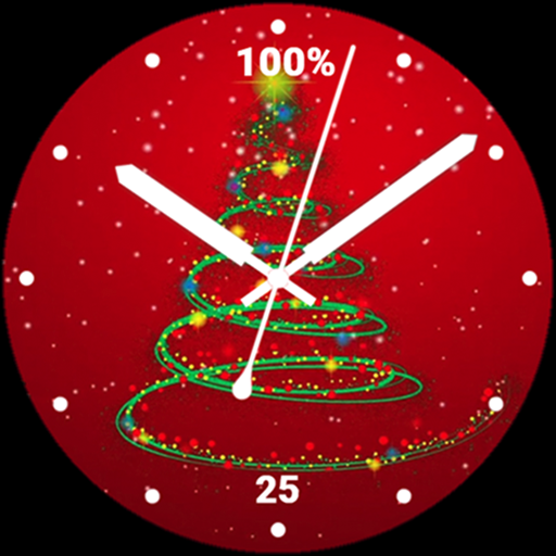 Merry Christmas Glitter Tree logo