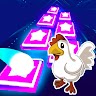 download Crazy Chicken Dancing Hop Tiles apk