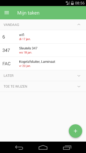 Android application Keyplan Recreatie screenshort