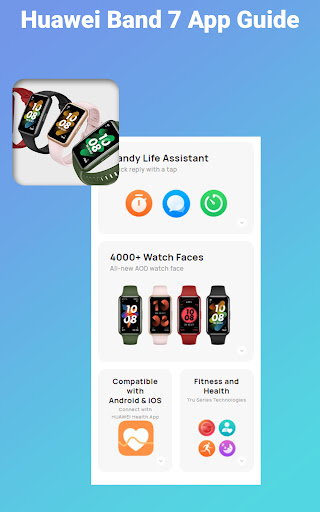Huawei Band 7 App Guide