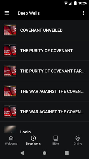 Messengers of Fire Ministries Screen 2
