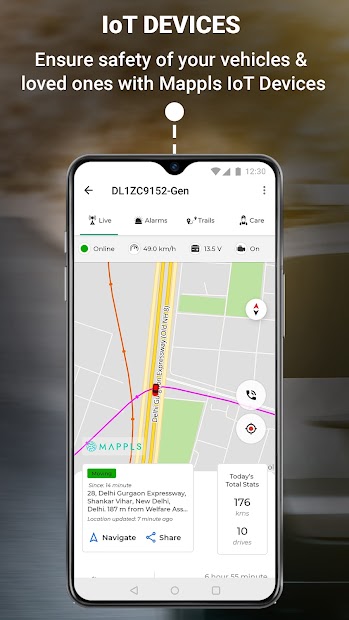 Screenshot 4 Mappls (MapmyIndia Move) android