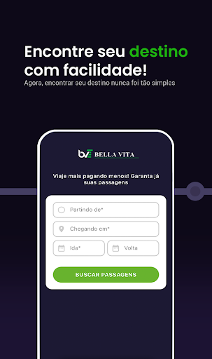 Android application Bella Vita Transportes screenshort
