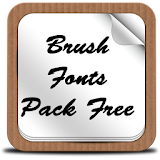 Brush Fonts Pack Free icon