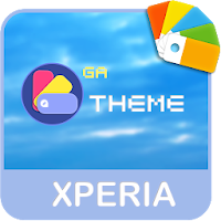 XPERIA ON™ | City Blue Theme ?тема SONY Xperia