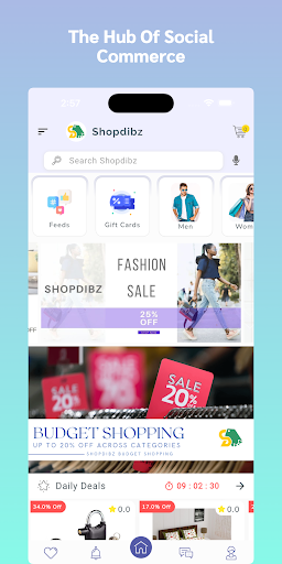 Android application Shopdibz: Shop Now! Save More screenshort