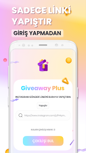 Giveaway Plus – Instagram için Çekiliş Programı APK 2022 3
