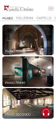 Android application Museo Civico Castello Ursino screenshort