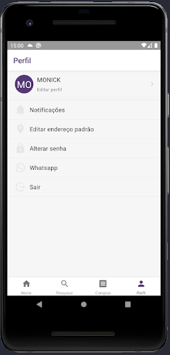 Android application Crizo Sales screenshort
