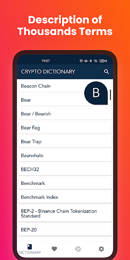 Android application Crypto Dictionary And Slangs screenshort