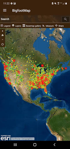 BigfootMap Screen 3