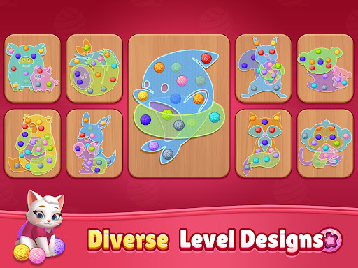 Crafty Cat: Puzzle&Knitting screenshot 21