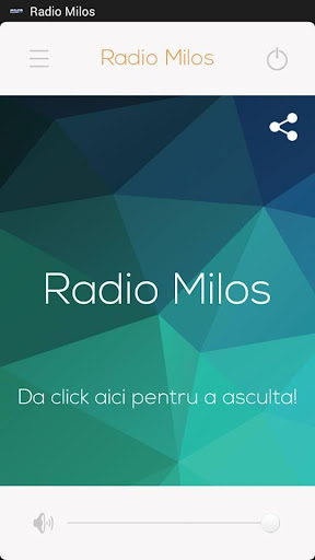Android application Radio Milos screenshort
