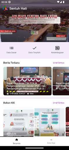 Android application Sentuh Hati Luwu Timur screenshort