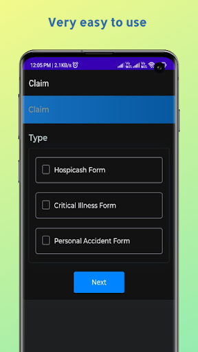 Finhaat Claims Screen 3