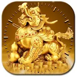 Dragon Theme Gold Unicorn icon
