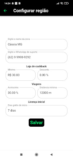 POP control - para licenciados Screen 2