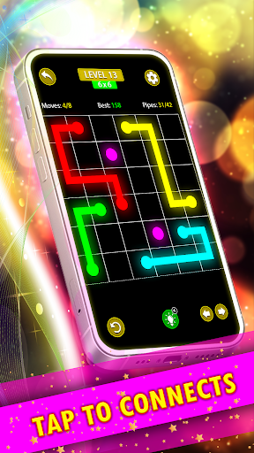 Android application Pipe Puzzle -Line Connect Dots screenshort